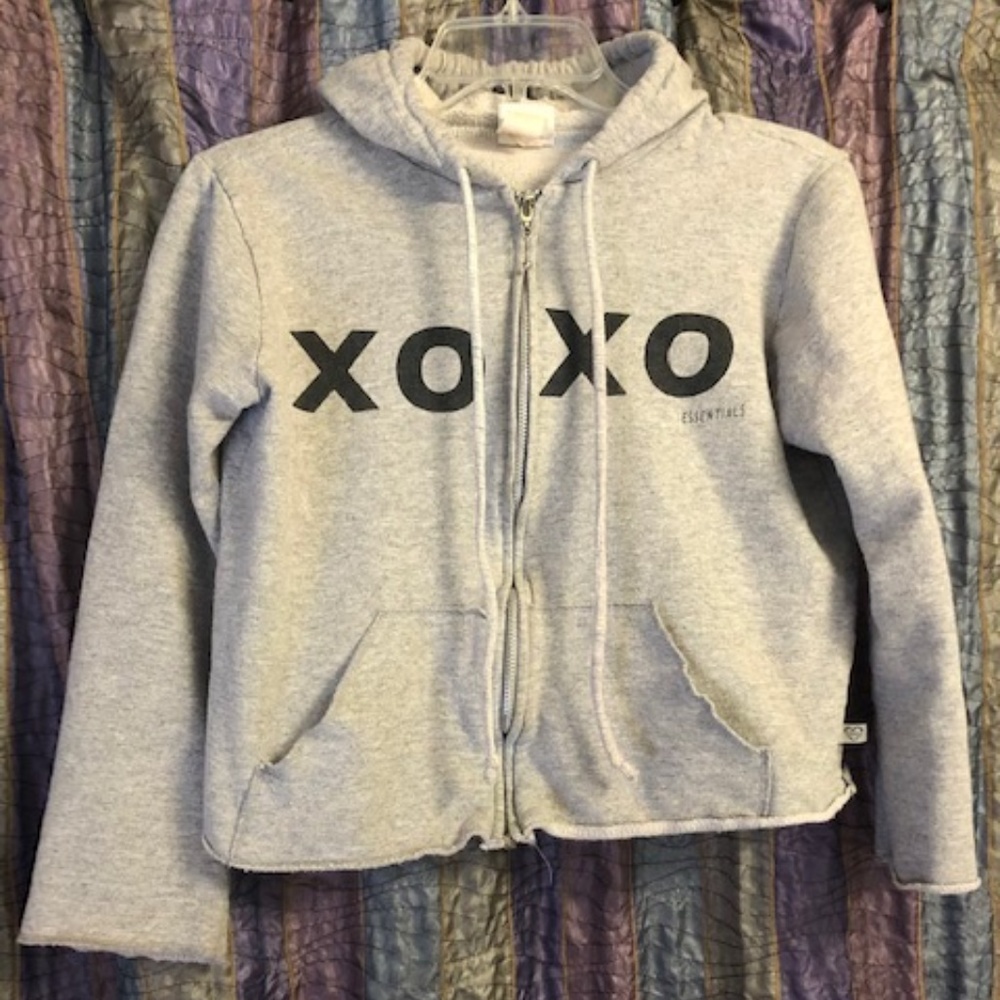 XOXO Grey Hoodie